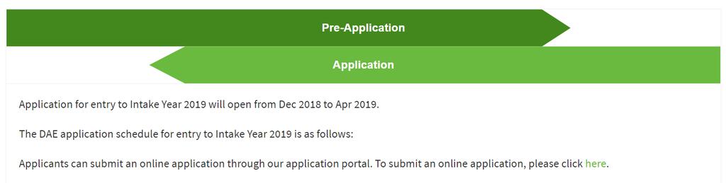 1. Who can apply? When to Apply? Check your eligibility and the application period for your qualification type in the RP DAE web page. 2. How to access DAE Application Portal?