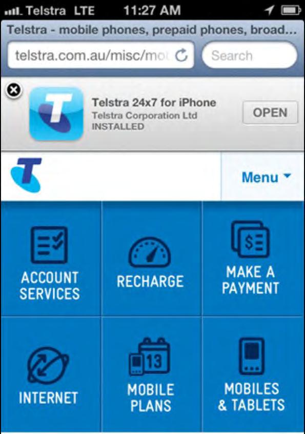 HOW TO CHECK INTERNET USAGE Telstra have an app that will help you keep track of how much Internet you are using. You can download it onto your phone.