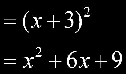 Slide 111 / 222 Completing the Square Consider the following square.