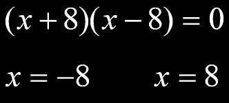 Slide 96 / 222 Solve Using Square Roots Consider the following quadratic: One option is to factor to solve