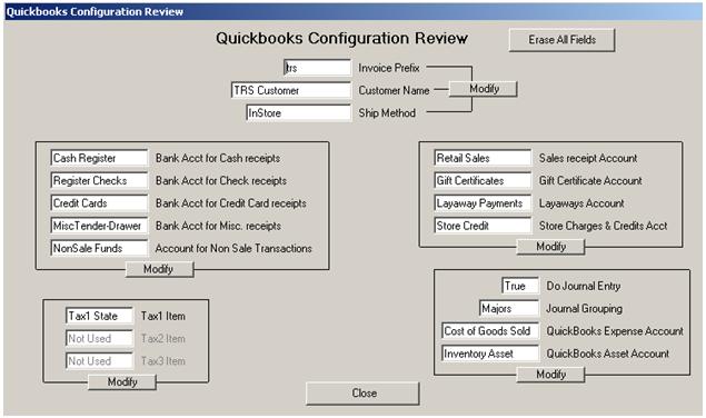 Here you will be able to adjust your QuickBooks account, items, and options after completing the Setup Wizard.