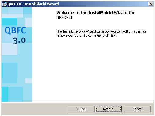 4. Click Next to start the installation.