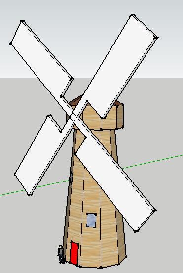windmill drawing.