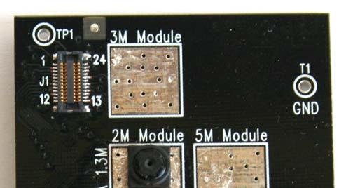 1.2 VGA Camera Board, see Figure 2.