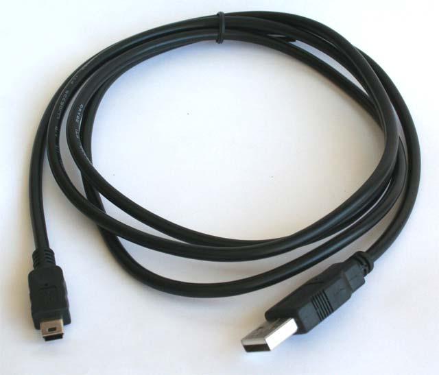 1.3.3 Mini-B USB Cable, see Figure 5.