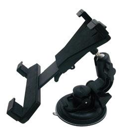 17 ACCESSORIES SOCKET MOUNT CRADLE WITH USB CHARGING This phone cradle is suitable for smartphones with width between 45-100mm.