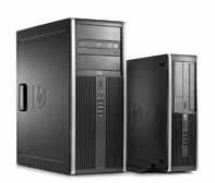 Widest range of performance and price Choice of 3 versatile chassis (USDT, SFF, CMT) Enhanced manageability agents Enhanced security features 15+ month life cycle HP Compaq 8100 Elite Latest Intel