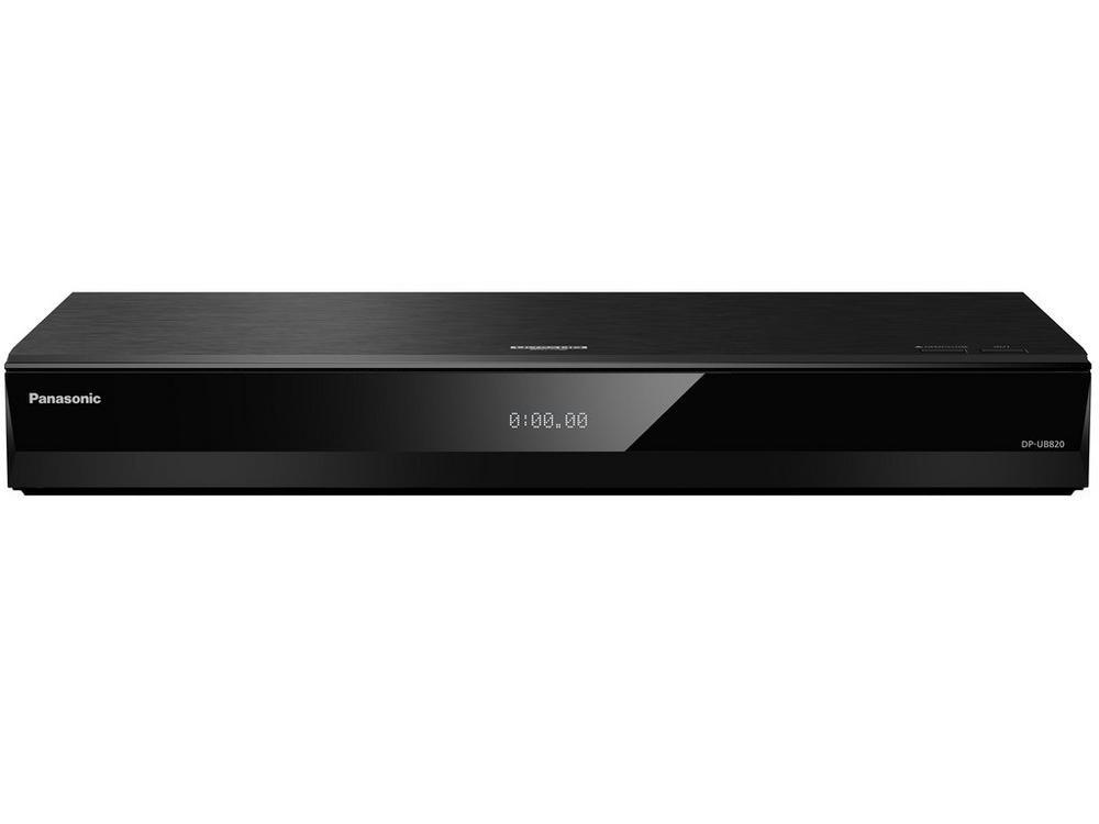 Panasonic DP-UB820 BD player 4K Ultra HD with HDR10+ and Dolby Vision Playback - Hi-Res Sound - 4K VOD Streaming - Voice Assist Blu-ray Player - Black DP-UB820-K PLAYABLE DISCS BD-ROM Ultra HD