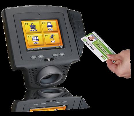 Built-in 1D/2D Barcode Scanner Accurately decodes all 1D and 2D codes, even wrinkled,