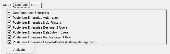 Request and install the Flyer-to-Poster option (Catalog Management) Request and install the Flyer-to-Poster option (Catalog Management) Introduction You can order this option when you order Océ