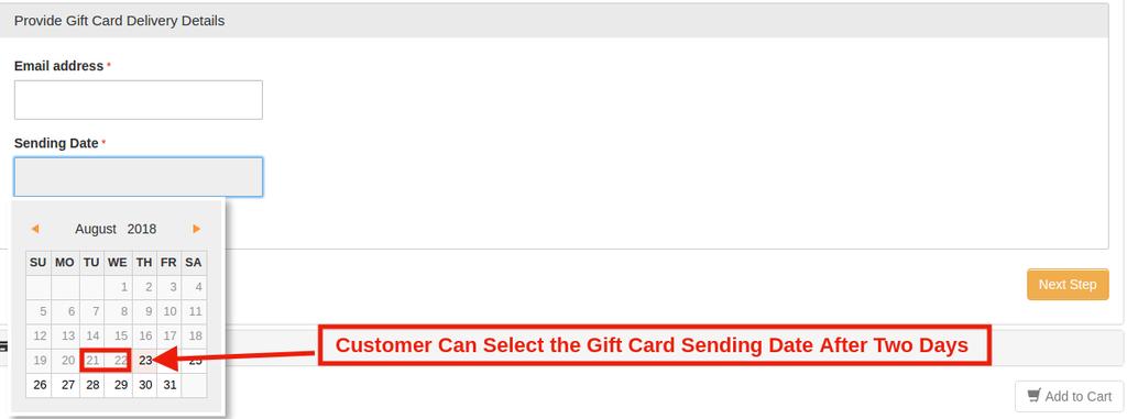 Ph: +91-120-4243310 3.1.2 Email Settings In this tab of Gift Card Extension there are two sections.