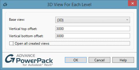 After you visualize each level, you can reset the split 3D view using the Reset all