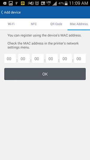 Select Device 14 Mac Address You can verify the Mac Address by printing the Network Configuration Report from the Network menu on