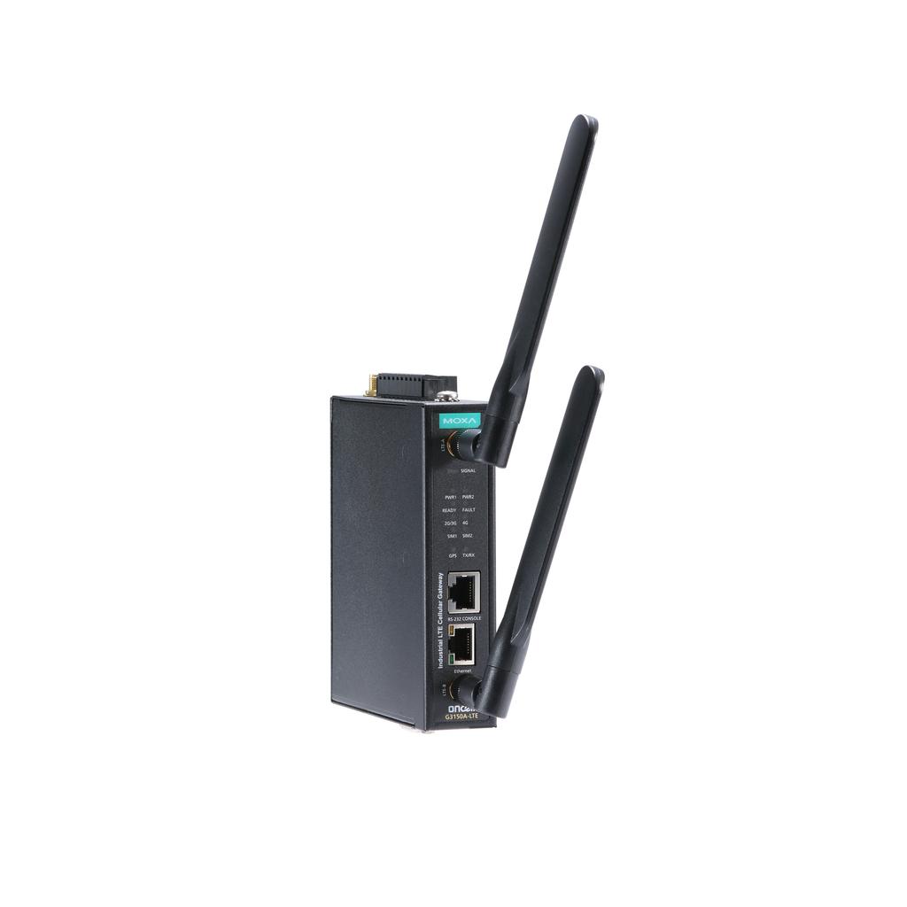 OnCell G3150A-LTE Series Rugged LTE serial/ethernet-to-cellular gateways Features and Benefits Dual cellular operator backup with dual-sim GuaranLink for reliable cellular connectivity Rugged