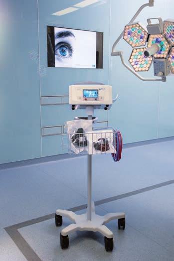 mobile stand, on a surgical tower, on standard