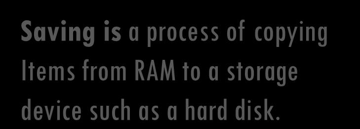 Memory - RAM What is random