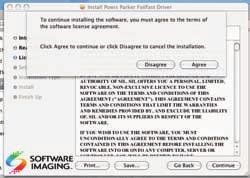 The chosen drive appears with a green arrow. Click Continue. The Easy Install dialog box appears (Figure 31). 7. Click Install.