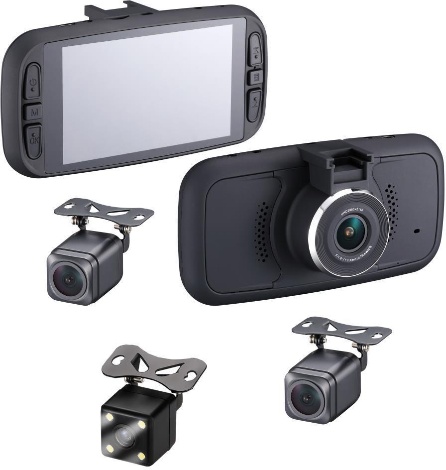 EagleEye 4: 3-4 Cam Dashcam GPS Dash System Instructional Manual Thank you for purchasing our dash camera, we develop this product based on the difficulty of proving innocence if involved in a
