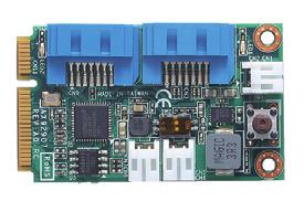ROM Full-size PCI Express Mini Card Intel i210it 1 Gigabit Ethernet 51 x 30 mm Ordering Information AX92902+AX93287