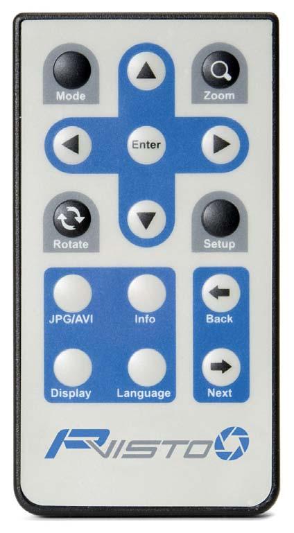 Remote and Button Control Infrared Remote Control: To operate the unit, either remote control or button control can be used.