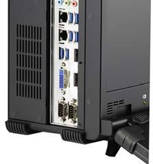Gbit Ethernet LAN 6x USB 3.0 DisplayPort DVI-D, HDMI 2x RS232 8.