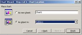 To move the chart's positioning click on the chart box, click and drag with the mouse. Printing Depending on the amount of data on the page you can decide the best way to print.