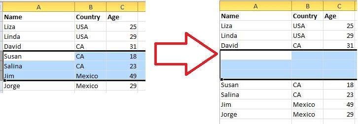 Add More Than One New Row Or Column You may know the way to add one new row or column, but it really wastes a lot of time if you need to insert more than one of these by repeating this action X