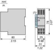 Dimensions Drawings Analog Interface (Converter)