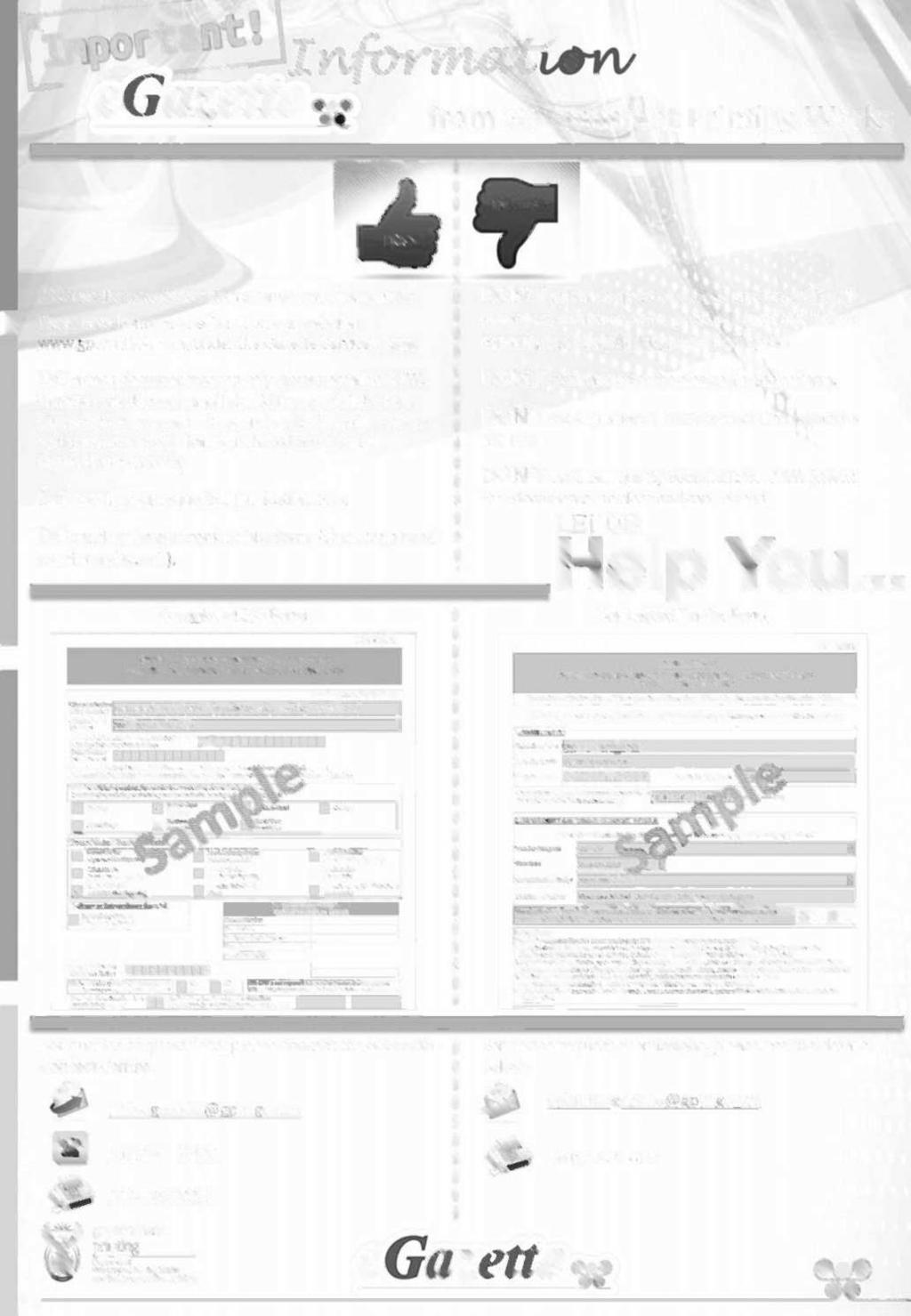 2 No. 38601 GOVERNMENT GAZETTE, 25 MARCH 2015 egazette I nitheittaruniev from Government Printing Works DON'TS DO use the new Adobe Forms for your notice request.