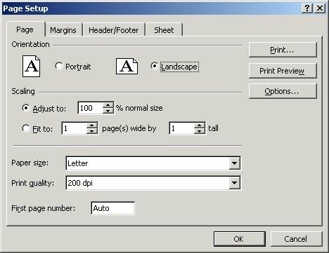 Lesson 4: Introduction to the Excel Spreadsheet 125 4.7 PRINTING YOUR GRADEBOOK You are now going to print a "hard copy" of your gradebook.