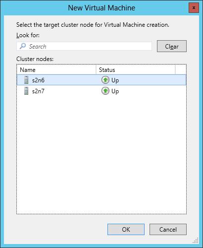 Right-click the Roles item and go to Virtual Machines -> New