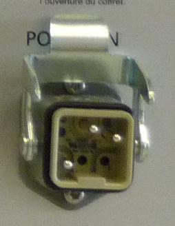 Interfaces 8 Interfaces 8.1 POWER IN Connector Should be connected to the power source using a suitable cable. 8.1.1 Pin assignment POWER IN Connector 5 PE 1 Fig.