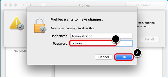 your user account on the Mac.
