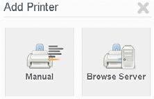 Activity: Printers 1. Click on Add Printer Rule, and then select the Browser Server method. 2. Select Browse Server to see a list of printer options.