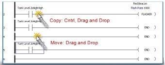 Drag and Drop Instructions for added ease of use Now it s easier than ever to move or copy instructions within the