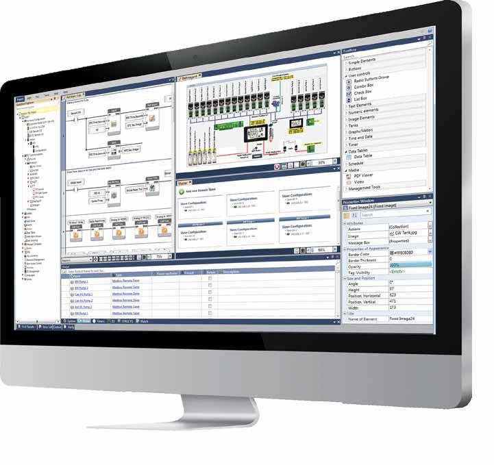 UniLogic - UniStream All-in-One Programming Software Ultimate All-in-One programming environment: configure hardware & communications, program Ladder, design HMI & web pages, configure & control s