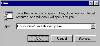 Step 3: Installing your Software Facsimile and Voice Mail Utility 1.