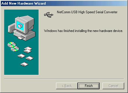 Type in "D:\DRIVERS\AM5055\WINME" (where d:\ is the letter of your CD ROM drive) and click on "Next>". 3.
