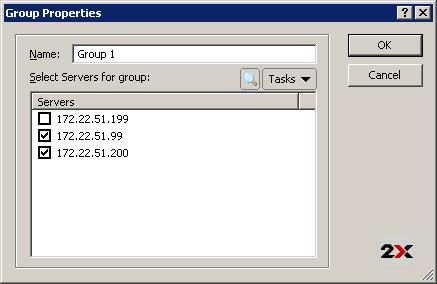 Grouping Terminal Servers Terminal Servers groups can be used to specify from which group of servers a published resource should be published in the wizard.