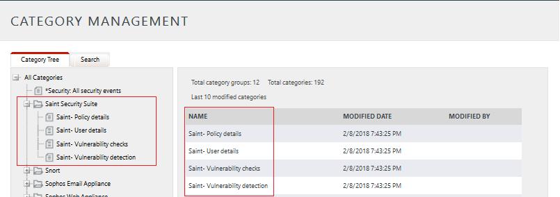 Verify Saint Knowledge Pack Verify Categories 1. Logon to EventTracker Enterprise. 2. Click the Admin menu, and then click Category. 3.