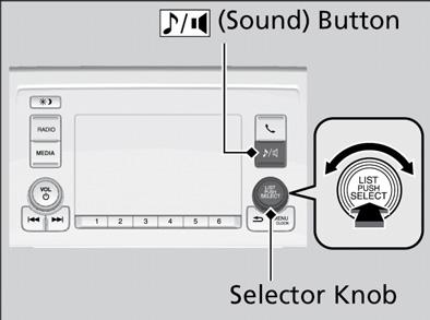 knob. 3. Press the Back button to exit the menu.