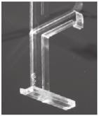 00 Recessed Track accepts towel rail and