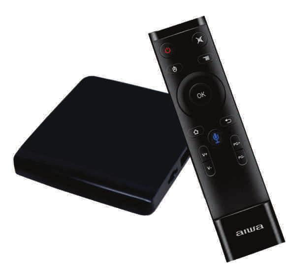 TV BOXES SMART TV BOX - UHD/ 4K HDR ATX-4KBT 4K Streaming - Bluetooth - Voice remote Airplay - S905X 2GB DDR +8GB