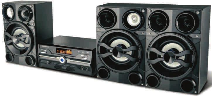 DVD USB Support/ Loudness/ Built-in FM radio LED Display Compatible with