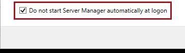 then select Server Manager Properties. 9.