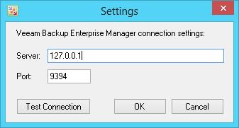 If you skip the connection configuration during the setup, or wish to change these connection settings, you can right-click the Virtual Lab Manager icon in