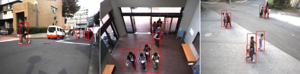FIGURE 6. Example of human detection in some indoor and outdoor environments. 2. K. Levi, and Y.