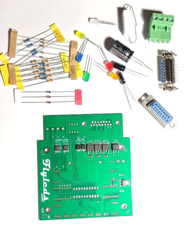 Surface mount components We supply the controller board with the surface mount components already reflow soldered onto the PCB. For your reference the components are: Voltage regulator.