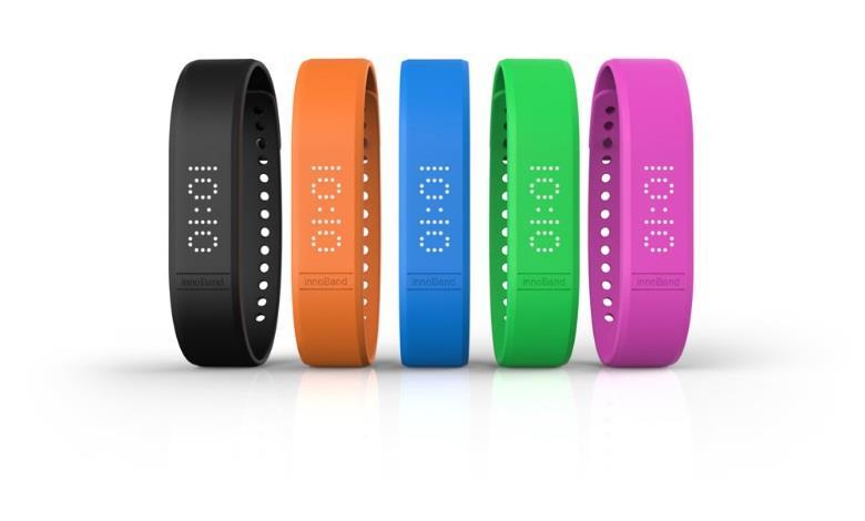 CARING FOR YOUR DEVICE: WATER RESISTANCE: The innoband-d is designed to be splash/sweat proof.