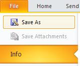 3. Click on Save As. The Save As window opens.